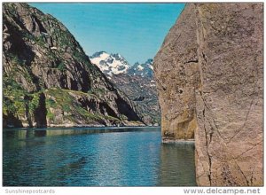 Norway View Of The Trollfjord 1973