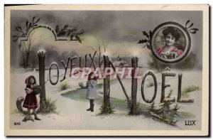 Old Postcard Fantasy Merry Christmas