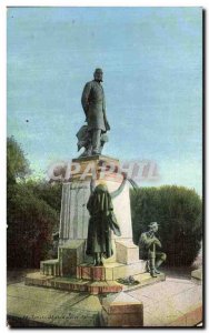 Old Postcard Tunisia Tunis Statue Jules Ferry