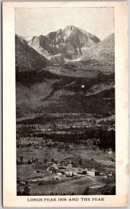 Longs Peak Inn And The Peak Mountain Grounds Residences Colorado Postcard