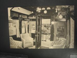 CORBIN BELMONT RR TRAIN CAR LOUNGE INTERIOR Old PC