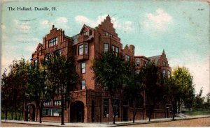 Danville, Illinois -The Holland - Apartments in the Greek Revival Style -in 1908