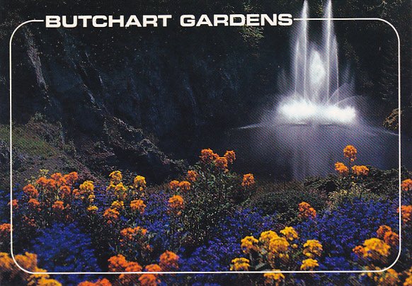 Canada Butchart Gardens Victoria British Columbia