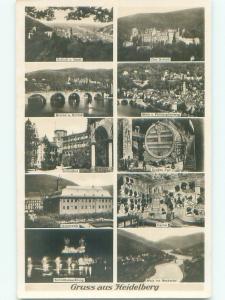 old rppc NICE VIEW Heidelberg Germany i3012