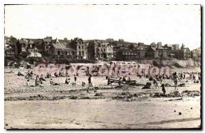 Old Postcard Onival On Sand A Maree Basse