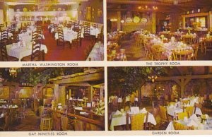 Illinois Rockton Wagon Wheel Restaurant Interior Views