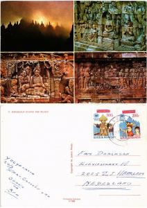 CPM  Indonesie - Central Java - Borobudur Stupas and Reliefs  (694678)