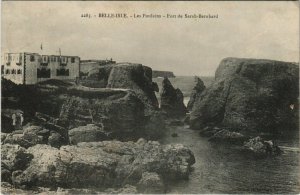 CPA BELLE-ILE-en-MER Les Poulains (145018)