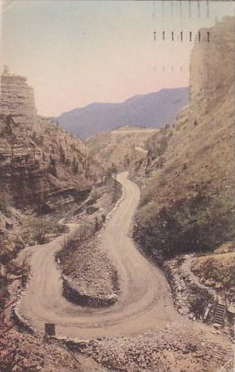 Horseshoe Curve Drive to The Cave Of The Winds Colorado Springs Colorado Hand...