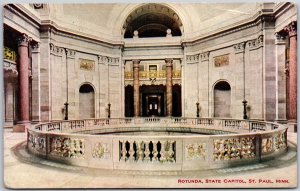 1911 Rotunda State Capitol St. Paul Minnesota MN Interior Spaces Posted Postcard