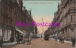 Northumberland Postcard - Newcastle-On-Tyne, Grainger Street  HM410