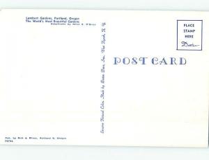 Unused Pre-1980 LAMBERT GARDENS Portland Oregon OR hn0585