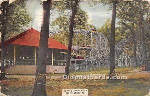 Spring Grove Park Springfield, Ohio, OH, USA 1910 