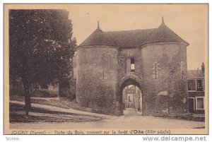 Porte Du Bois, Ouvrant Sur La Foret d'Othe (XIII Siecle), Joigny (Yonne), Fra...
