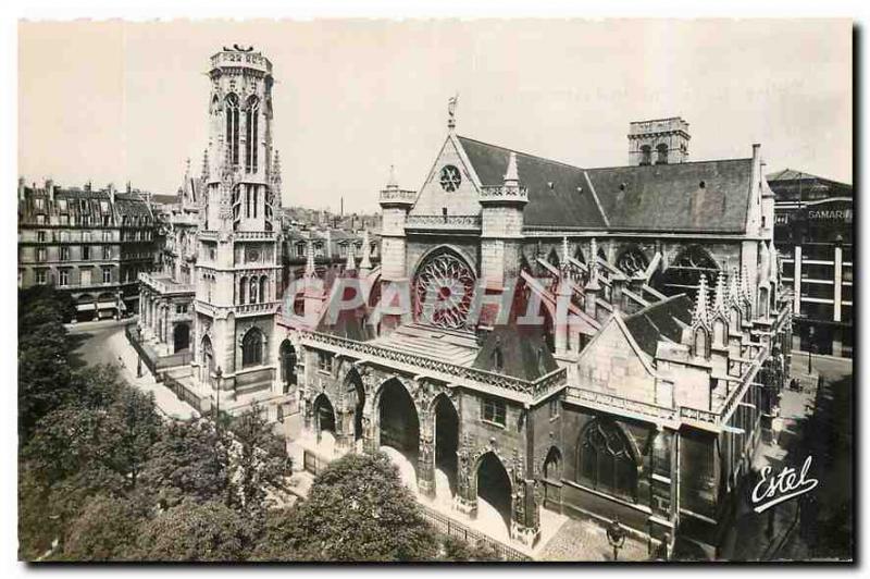 Postcard Ancient Church St Germain l'Auxerrois View generaler