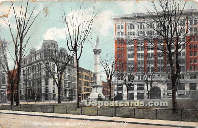 Court House Square Binghamton NY 1908