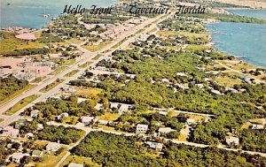 Hello From Tavernier Aerial View - Tavernier, Florida FL  