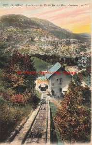 France, Lourdes, Funiculaire du Pic du Jer La Gare, Funicular Railroad Depot