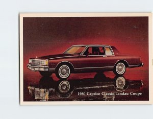 Postcard 1980 Caprice Classic Landau Coupe, Chevrolet