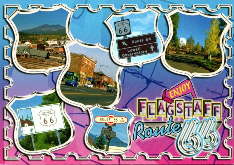 Arizona Flagstaff Route 66 Multi View