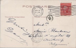 USA US Custom House New York City Vintage Postcard C004