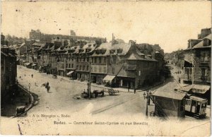 CPA RODEZ - Carrefour St-Cyrice et rue Beteille (109355)