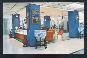 HONG KONG CHINA CHINESE ARTS & CRAFTS STORE INTERIOR ADVERTISING POSTCARD