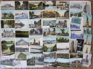 NEW YORK STATE lot of 56 NY ANTIQUE POSTCARDS