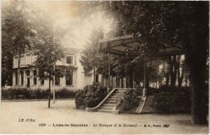 CPA Lons le Saunier- Le Kiosque et le Kursaal FRANCE (1043510)