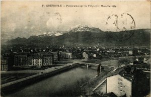 CPA GRENOBLE - Panorama sur la Ville et le MOUCHEROTTE (273118)