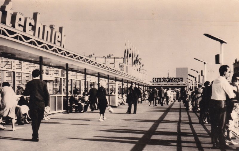 Scheveningen The Hague Pier Holland Real Photo Postcard