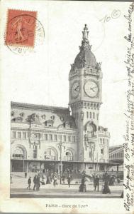 France Paris Gare le Lyon 01.90