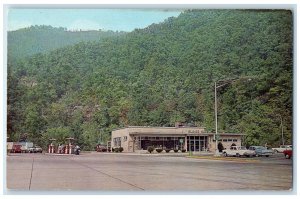 c1960 Interstate Hosts Snack Bar Service Areas West Virginia Turnpike Postcard