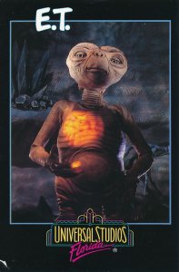 Universal Studios - The E.T. Adventure Ride - Orlando FL, Florida - pm 1993