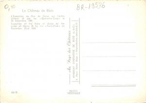 BR19536 Le Chateau de Blois l excution du duc  postcard   france