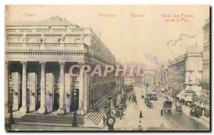 Old Postcard Opera Bourse