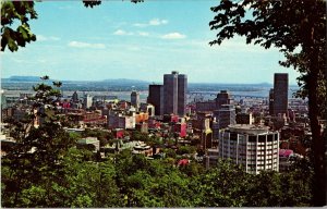 Circa 1967 Montreal Quebec Vintage Postcard World Exhibition City Skyline