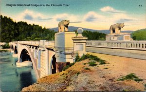 Douglas Memorial Bridge Over The Klamath River