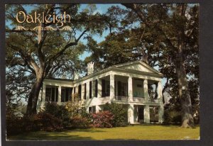 AL Oakleigh House Mansion James Roper Mobile Alabama Postcard