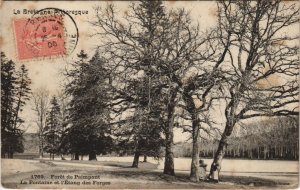 CPA Foret de Paimpont - La Fontaine et l'Etang des Forges (1251020)