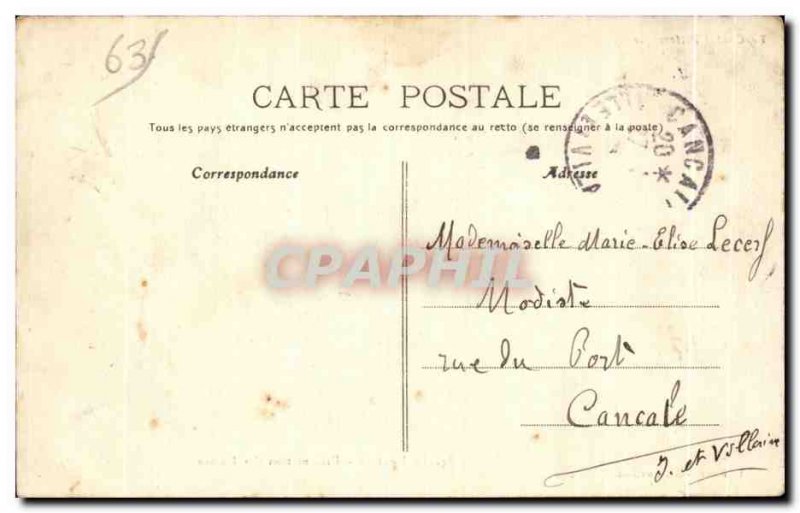 Old Postcard The Presentation Bourree Ladies Cantal Folklore Dance