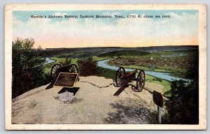 Garrity's Alabama Battery Lookout Mountains Tennessee River And Nature Postcard