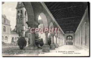 Postcard Old Prioress Binson View of Cloister Interior