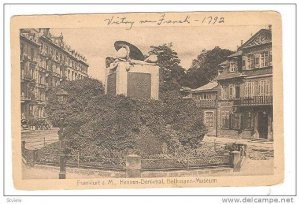 Hessen-Denkmal, Bethmann-Museum, Frankfurt a. Main (Hesse), Germany, 1910-1920s