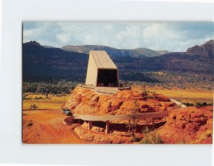 Postcard Chapel Of The Holy Cross at Sedona Arizona USA