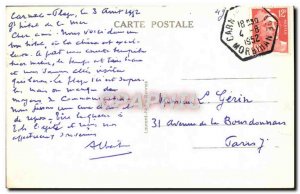 Old Postcard Carnac alignments Menec