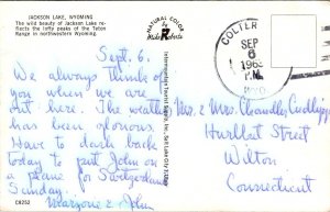 Wyoming - Jackson Lake -- [WY-161]