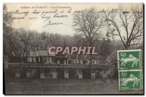 Old Postcard Chateau de Fargot Overview