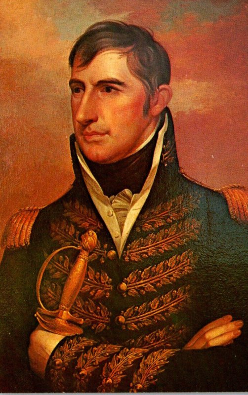 President William Henry Harrison In 1814 In Uniform Of A General