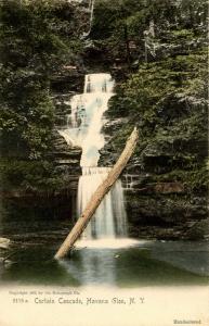 NY - Havana Glen. Curtain Cascade